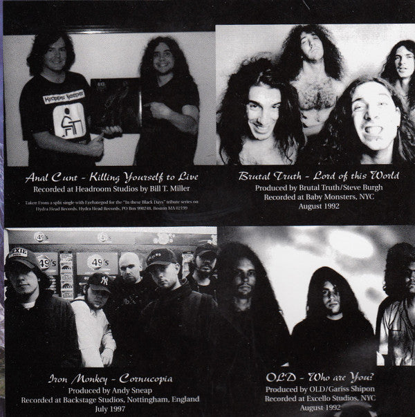 Buy Various : Masters Of Misery - Black Sabbath: The Earache Tribute ...