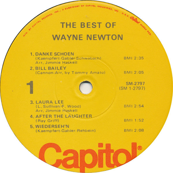 Wayne Newton : The Best Of Wayne Newton (LP, Comp, RE, Win)