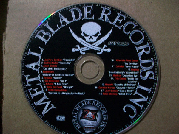 Various : Metal Blade Records Inc. 1982-2007 2007 Sampler (CD, Comp, Promo)