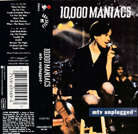 10,000 Maniacs : MTV Unplugged (Cass, Album)