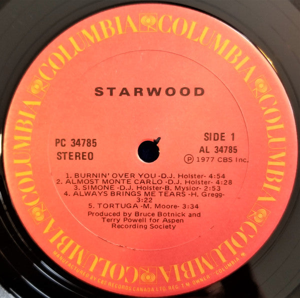 Starwood : Starwood (LP, Album)