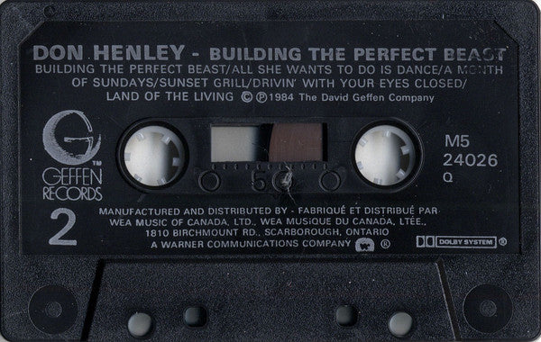 Don Henley : Building The Perfect Beast (Cass, Album, Dol)