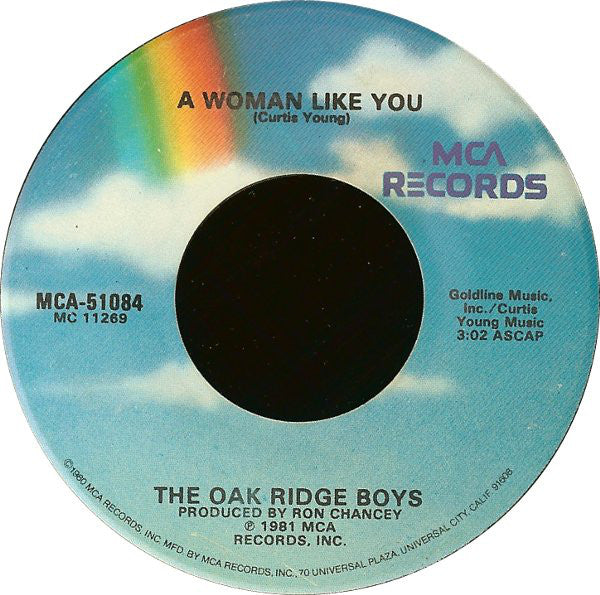 The Oak Ridge Boys : Elvira (7", Single, Glo)
