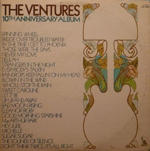 The Ventures : 10th Anniversary Album (2xLP, Album, Club, Gat)