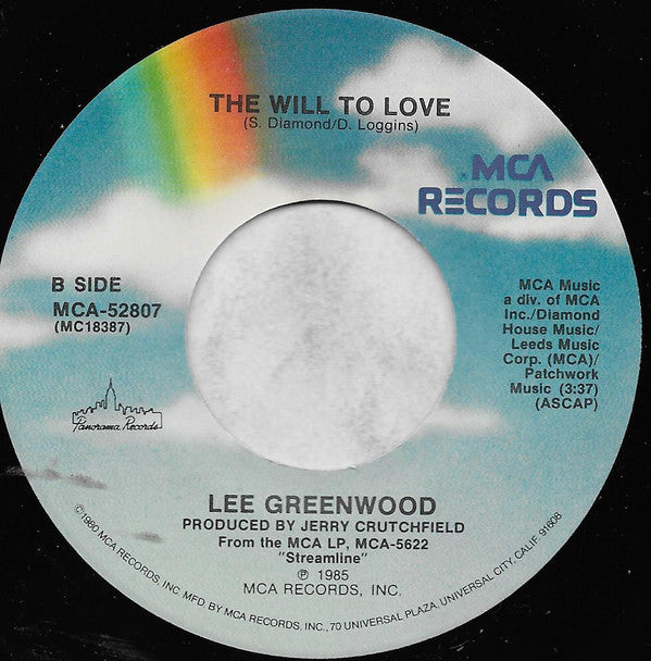 Lee Greenwood : Hearts Aren't Made To Break (They're Made To Love) (7", Single)