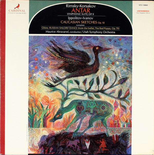 Rimsky-Korsakov*, Ippolitov-Ivanov*, Glière* - Maurice Abravanel*, Utah Symphony Orchestra : Antar Symphonic Suite, Op. 9 / Caucasian Sketches, Op. 10 / Russian Sailors' Dance (LP)