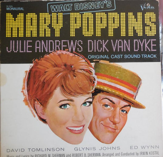Various : Mary Poppins (LP, Album, Mono, Gat)