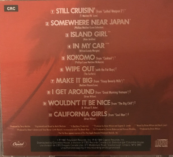 The Beach Boys : Still Cruisin' (CD, Comp, Club, RP)
