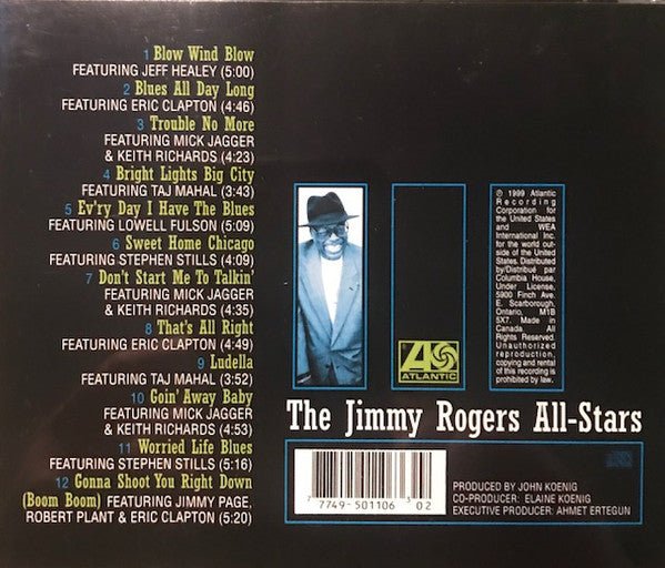 The Jimmy Rogers All-Stars : Blues Blues Blues (CD, Album, Club)