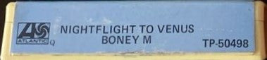 Boney M. : Nightflight To Venus (8-Trk, Album, Yel)