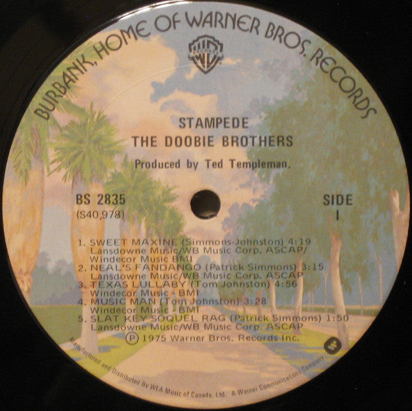 The Doobie Brothers : Stampede (LP, Album, RE)