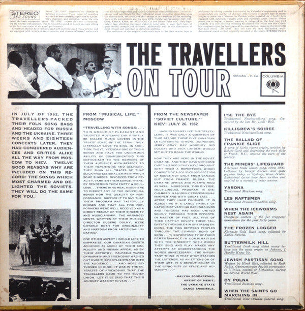 The Travellers (4) : The Travelers On Tour (LP, Album)