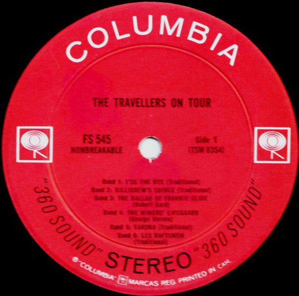 The Travellers (4) : The Travelers On Tour (LP, Album)