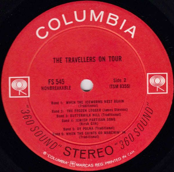 The Travellers (4) : The Travelers On Tour (LP, Album)