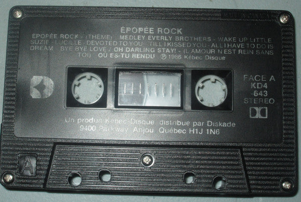 Various : Epopée Rock (Cass, Album)