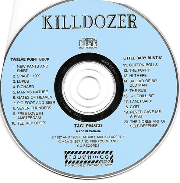 Killdozer : Twelve Point Buck / Little Baby Buntin' (CD, Comp)
