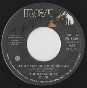 The Parachute Club : At The Feet Of The Moon (7", Single)