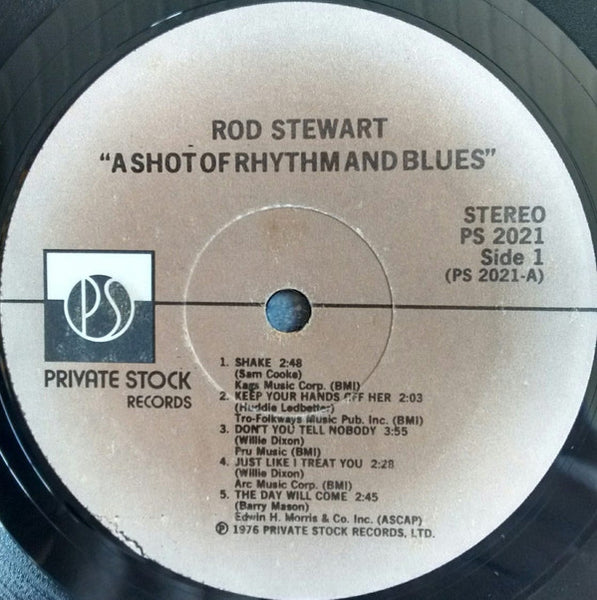 Rod Stewart : A Shot Of Rhythm And Blues (LP, Comp, PRC)
