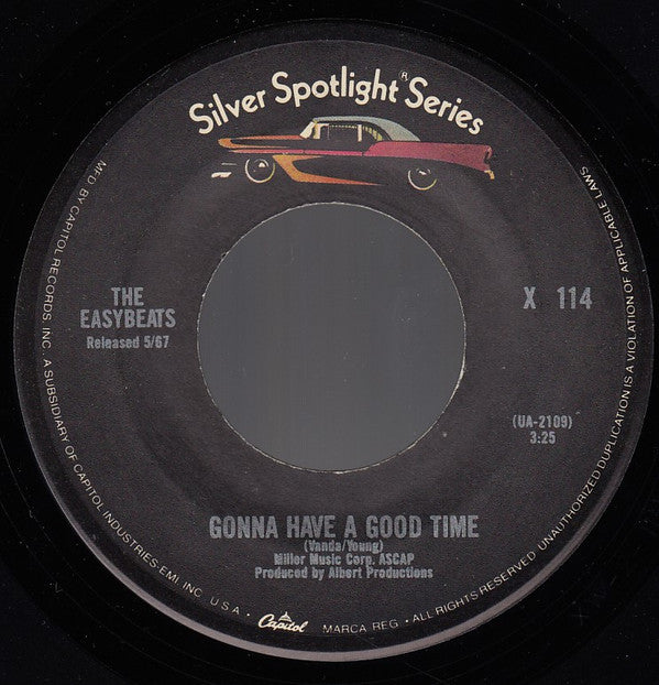 The Easybeats : Friday On My Mind / Gonna Have A Good Time (7", RE)