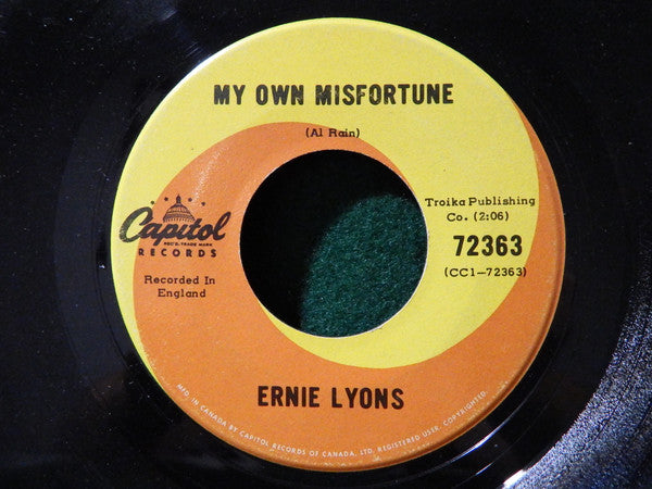 Ernie Lyons : My Own Misfortune (7")