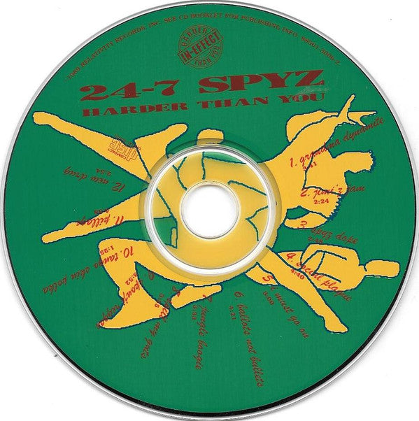 24-7 Spyz : Harder Than You (CD, Album)