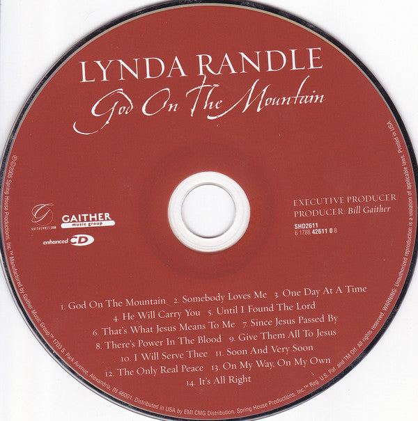 Lynda Randle : God On The Mountain (CD)