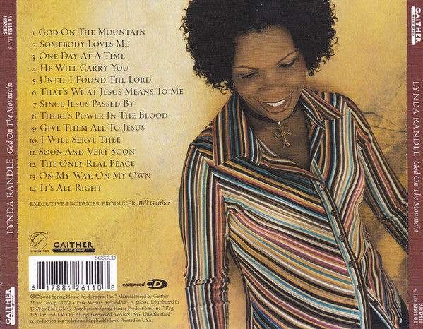 Lynda Randle : God On The Mountain (CD)