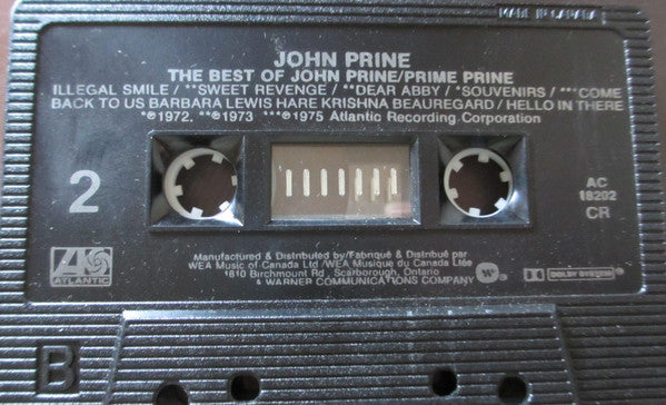John Prine : Prime Prine - The Best Of John Prine (Cass, Comp, Dol)