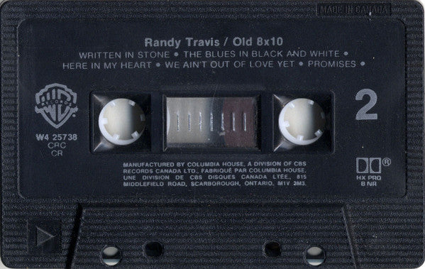Randy Travis : Old 8x10 (Cass, Album, Club, Dol)