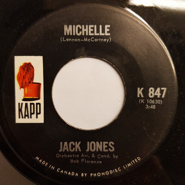 Jack Jones : Our Song (7", Single)