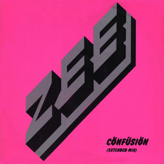 Zee (3) : Cönfüsiön (Extended Mix) (12")