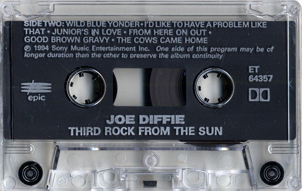 Joe Diffie : Third Rock From The Sun (Cass, Album, Dol)