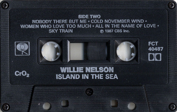 Willie Nelson : Island In The Sea (Cass, Album, Club, CrO)
