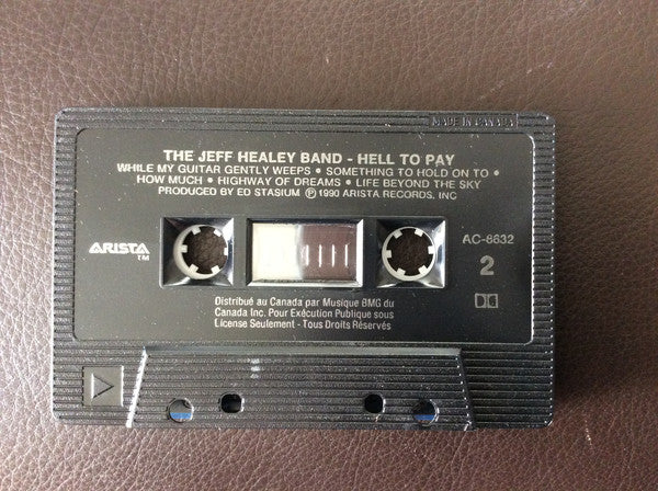 The Jeff Healey Band : Hell To Pay (Cass, Album)