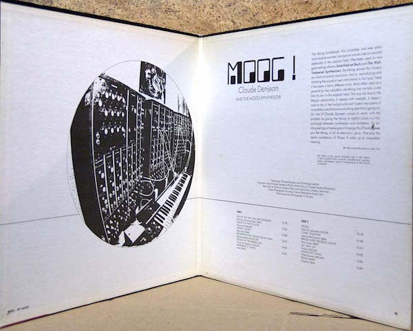 Claude Denjean : Moog! - Claude Denjean - And The Moog Synthesizer (LP, Album, Gat)