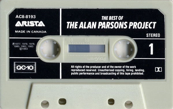 The Alan Parsons Project : The Best Of The Alan Parsons Project (Cass, Comp, Pap)