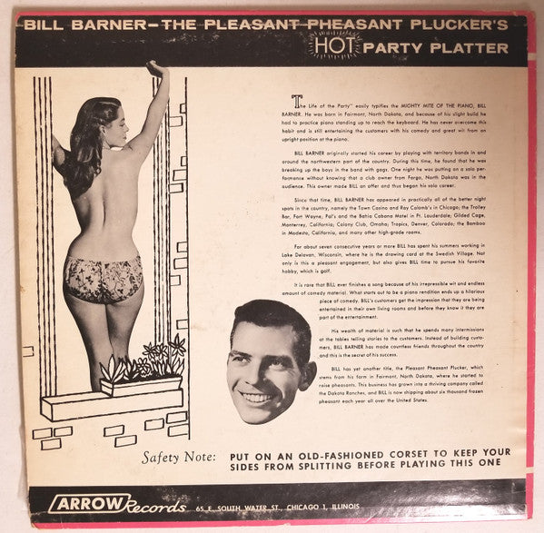 Bill Barner : Trolley Bar Party (LP, Album, Mono)