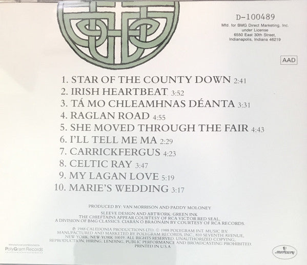 Van Morrison & The Chieftains : Irish Heartbeat (CD, Album, Club, RE)