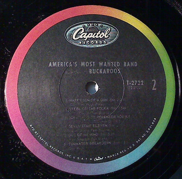 Buck Owens' Buckaroos : America's Most Wanted Band (LP, Album, Mono, Jac)