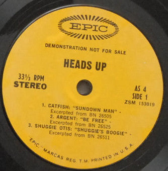 Various : Heads Up (7", Promo)