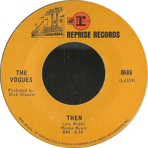 The Vogues : Turn Around, Look At Me (7", Single, Styrene, Ter)