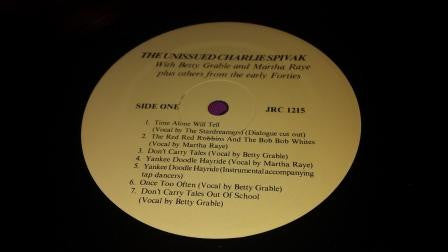 Charlie Spivak : The Unissued Charlie Spivak (LP, Mono)