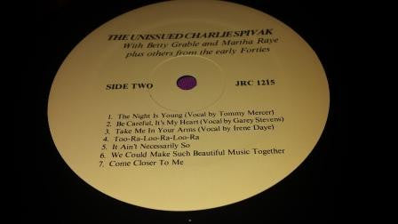 Charlie Spivak : The Unissued Charlie Spivak (LP, Mono)