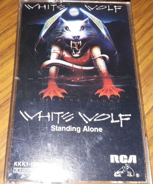 White Wolf (2) : Standing Alone (Cass, Album)