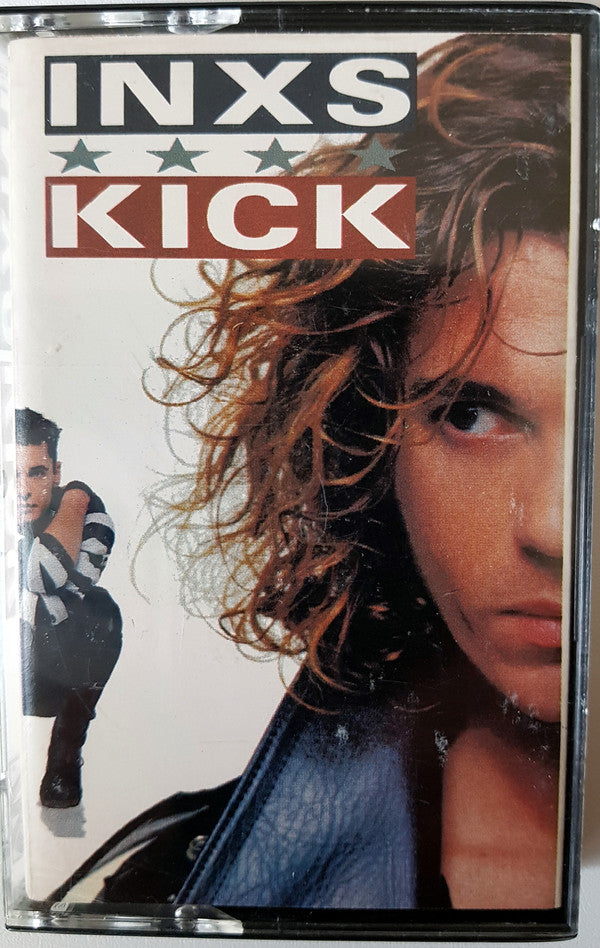 INXS : Kick (Cass, Album,  Wh)