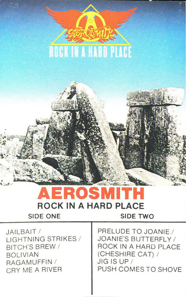 Aerosmith : Rock In A Hard Place (Cass, Album, CrO)