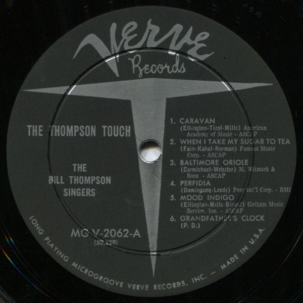 The Bill Thompson Singers : The Thompson Touch (LP, Album)