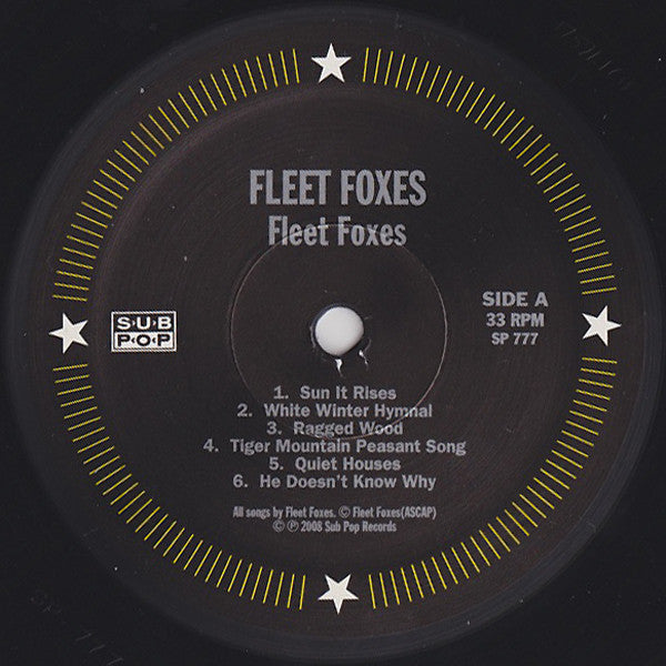 Fleet Foxes : Fleet Foxes (LP, Album + 12", EP + Gat)