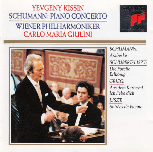 Yevgeny Kissin, Schumann*, Wiener Philharmoniker, Carlo Maria Giulini : Piano Concerto (CD, Album)