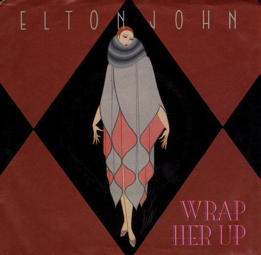 Elton John : Wrap Her Up / The Man Who Never Died (7", Single)